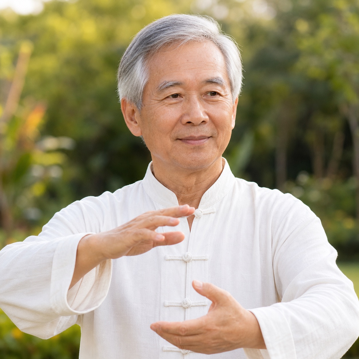 Robert Williams practicing tai chi